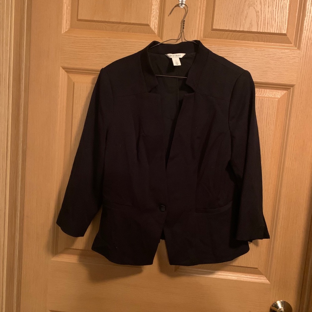 WHBM Black Suit Jacket